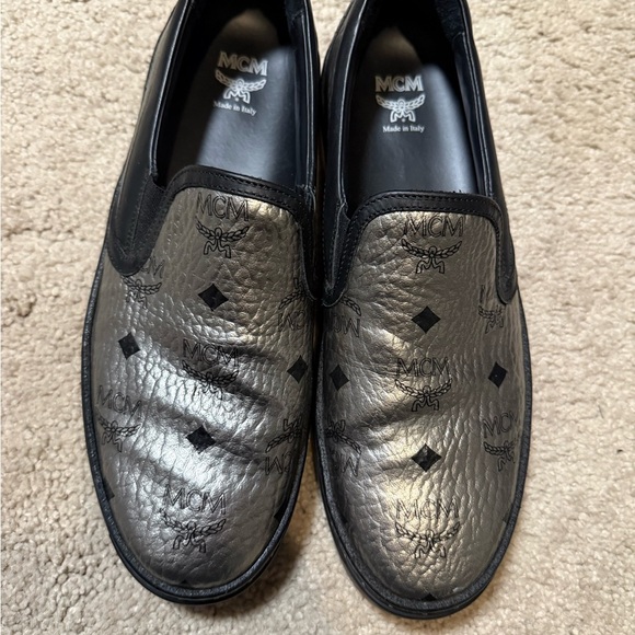 MCM Other - MCM Men's Metallic and Black Loafers